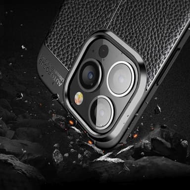 iPhone 13 PRO MAX Skal Fodral Case (Svart)
