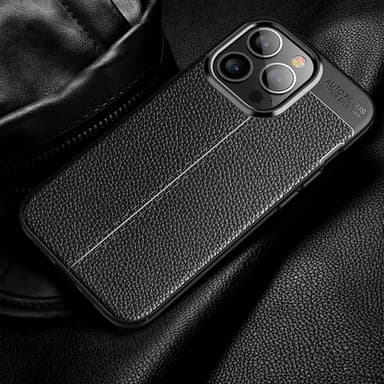 iPhone 13 PRO MAX Skal Fodral Case (Svart)