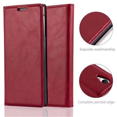 Sony Xperia Z1 Skal Fodral Case (Röd)