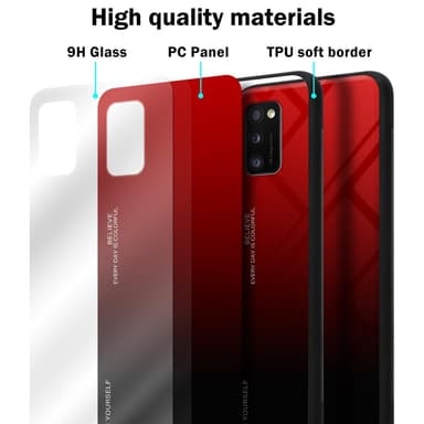 Samsung Galaxy A41 Skal Fodral Case (Svart)