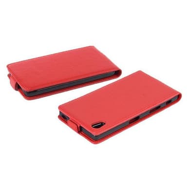 Sony Xperia X Flipfodral Skal (Röd)