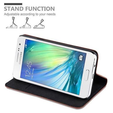 Samsung Galaxy A3 2015 Skal Fodral Case (Brun)