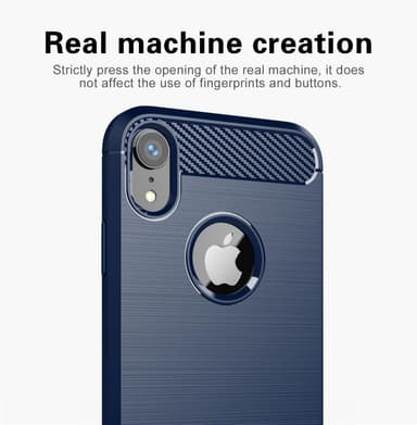 iPhone XR Skal Fodral Case (Blå)