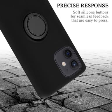Skal iPhone 12 MINI Fodral Case (Svart)