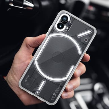 Nothing Phone (1) Skal Fodral Case (Transparent)