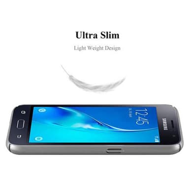 Samsung Galaxy J1 2016 Skal Fodral Case (Silver)