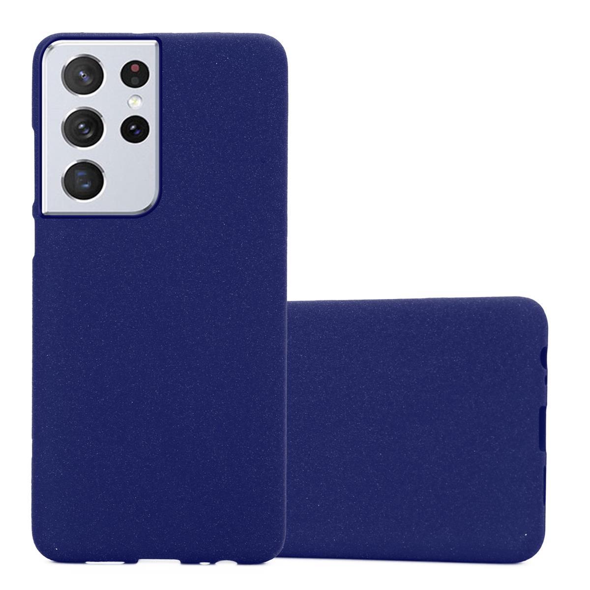 Skal Samsung Galaxy S21 ULTRA Fodral Case (Blå)