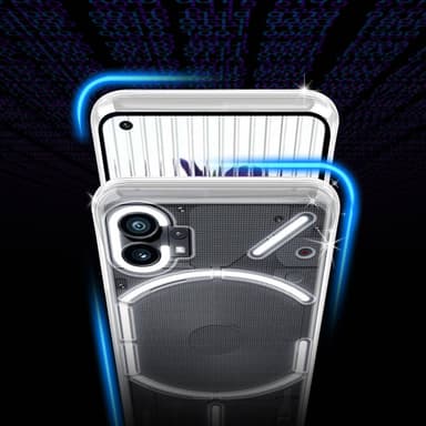Nothing Phone (1) Skal Fodral Case (Transparent)