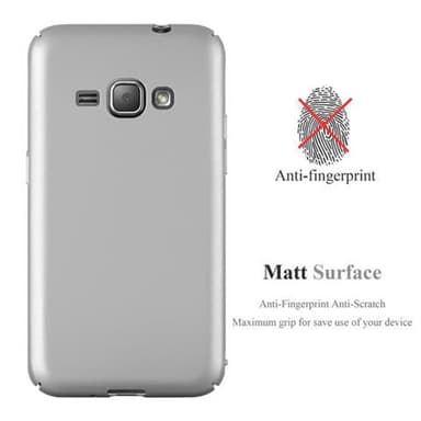 Samsung Galaxy J1 2016 Skal Fodral Case (Silver)