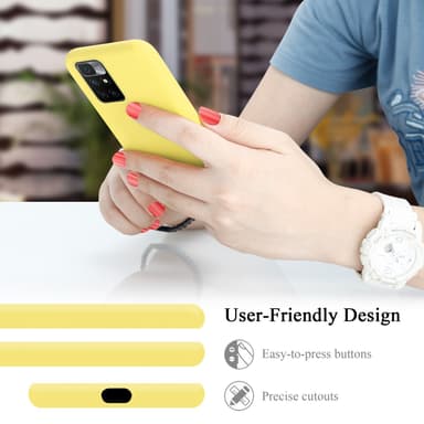 Xiaomi RedMi 10 Skal Fodral Case (Gul)