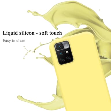 Xiaomi RedMi 10 Skal Fodral Case (Gul)