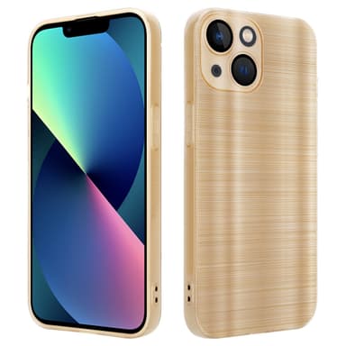 iPhone 13 Skal Fodral Case (Guld)