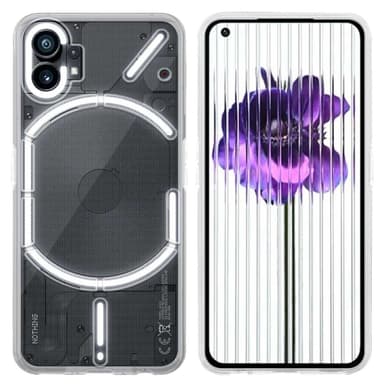 Nothing Phone (1) Skal Fodral Case (Transparent)