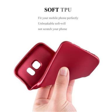 Skal Samsung Galaxy S6 Fodral Case (Röd)