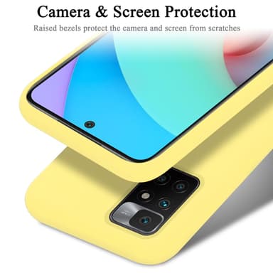 Xiaomi RedMi 10 Skal Fodral Case (Gul)