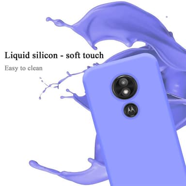 Motorola MOTO E5 PLAY GO Skal Fodral Case (Lila)