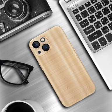 iPhone 13 Skal Fodral Case (Guld)