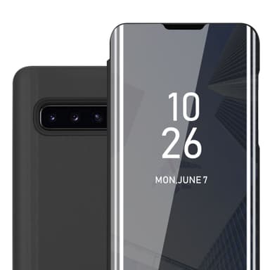 Samsung Galaxy S10 PLUS Plånboksfodral Skal (Svart)