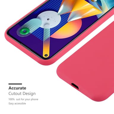 Skal Samsung Galaxy A11 / M11 Fodral Case (Röd)