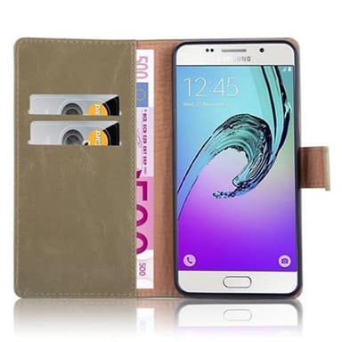 Samsung Galaxy A5 2016 Plånboksfodral Skal (Brun)