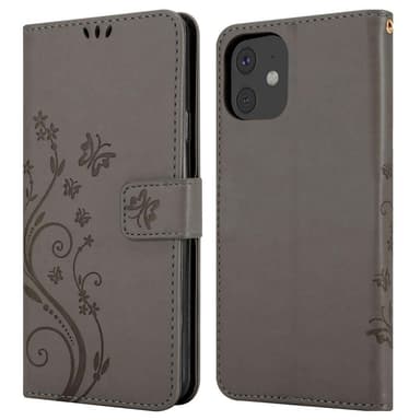 iPhone 11 Plånboksfodral Skal (Grå)