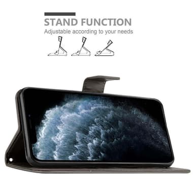 iPhone 11 Plånboksfodral Skal (Grå)
