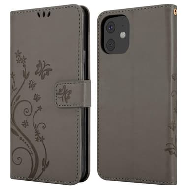 iPhone 11 Plånboksfodral Skal (Grå)