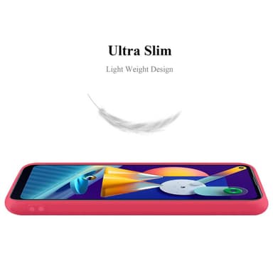 Skal Samsung Galaxy A11 / M11 Fodral Case (Röd)