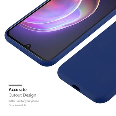 Skal Vivo V21 4G / 5G Fodral Case (Blå)