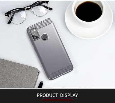 Samsung Galaxy M51 Skal Fodral Case (Grå)