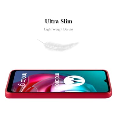 Skal Motorola MOTO G10 / G30 Fodral Case (Röd)