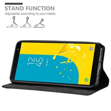 Samsung Galaxy J6 2018 Skal Fodral Case (Svart)
