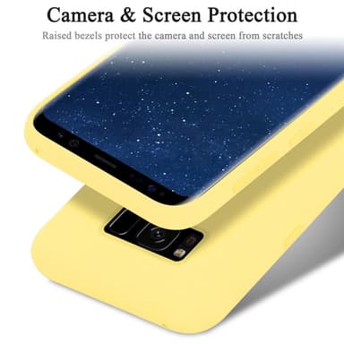 Samsung Galaxy S8 PLUS Skal Fodral Case (Gul)