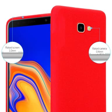 Skal Samsung Galaxy J4 PLUS Fodral Case (Röd)