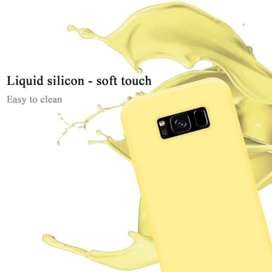 Samsung Galaxy S8 PLUS Skal Fodral Case (Gul)