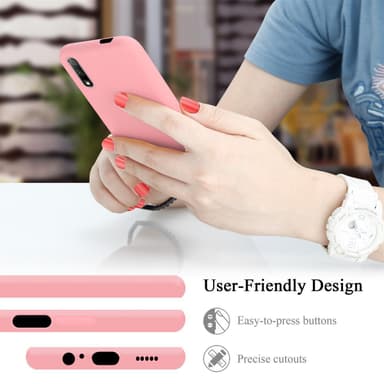 Huawei Y9S Skal Fodral Case (Rosa)