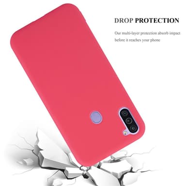 Skal Samsung Galaxy A11 / M11 Fodral Case (Röd)