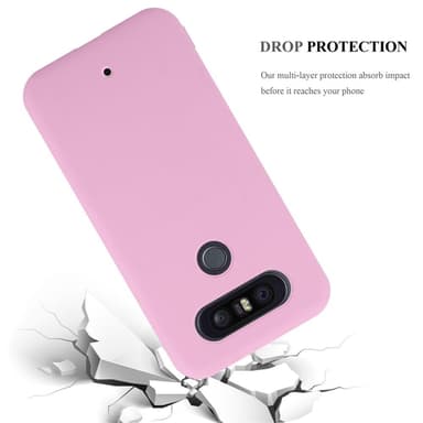Skal LG Q8 Fodral Case (Rosa)
