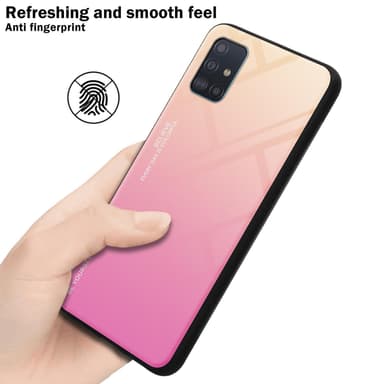 Samsung Galaxy A51 4G / M40s Skal Fodral Case (Svart)
