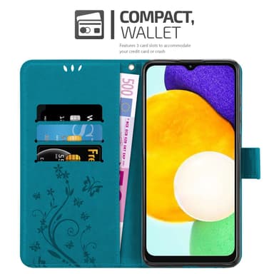 Samsung Galaxy A13 5G Plånboksfodral Skal (Blå)