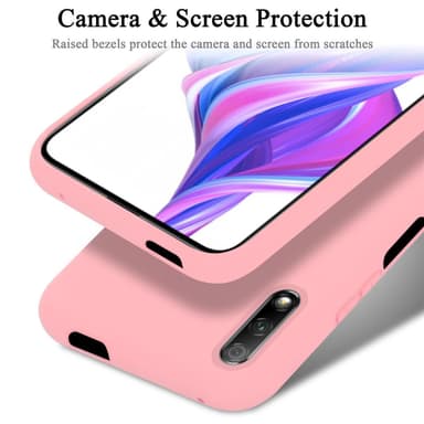Huawei Y9S Skal Fodral Case (Rosa)