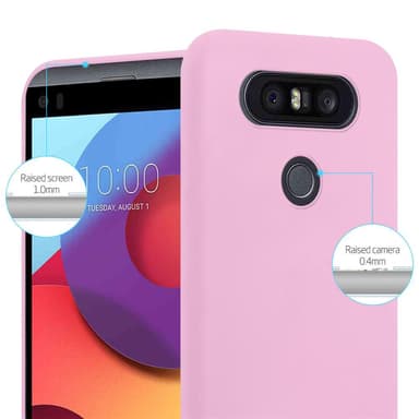 Skal LG Q8 Fodral Case (Rosa)