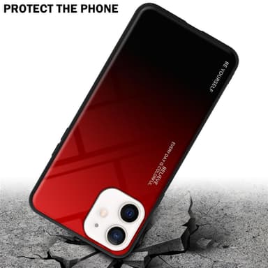 iPhone 12 MINI Skal Fodral Case (Svart)