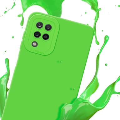 Samsung Galaxy A12 / M12 Skal Fodral Case (Grön)