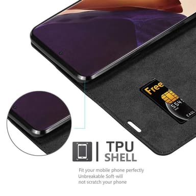 Samsung Galaxy NOTE 20 ULTRA Skal Fodral Case (Svart)