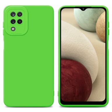 Samsung Galaxy A12 / M12 Skal Fodral Case (Grön)