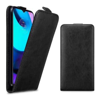 Motorola MOTO E20 / E30 / E40 Flipfodral Skal (Svart)