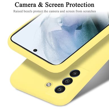 Samsung Galaxy S21 FE Skal Fodral Case (Gul)