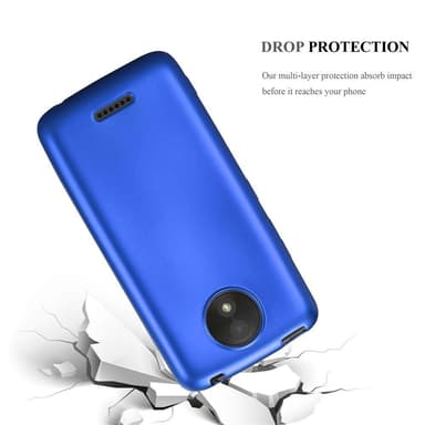 Skal Motorola MOTO C PLUS Fodral Case (Blå)