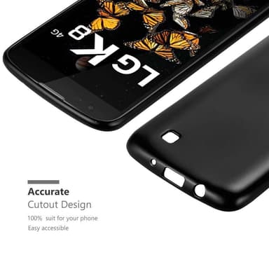 Skal LG K8 2016 Fodral Case (Svart)